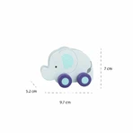 Słoń - drewniana zabawka na kółkach, Orange Tree Toys: ceny i cechy