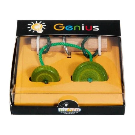 IQ Test Genius Gratis de ring, groene stukjes