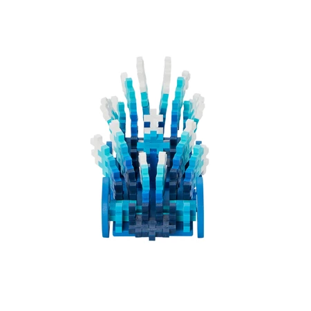 Plus-Plus construction set, 200 pieces tube, Colorful machines - Water