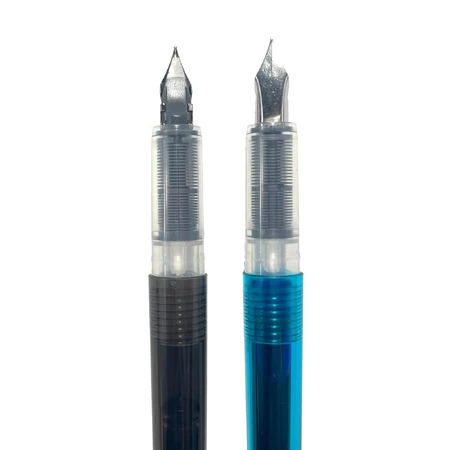 Stylos Splendid Duo - set de 2 stylos avec 4 recharges d'encre bleue et noire