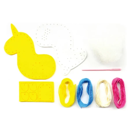 Set per il cucito fai da te - decorazione per matite - Unicorno