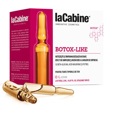 LA CABINE - BOTOX LIKE huidampullen 10 x 2 ml