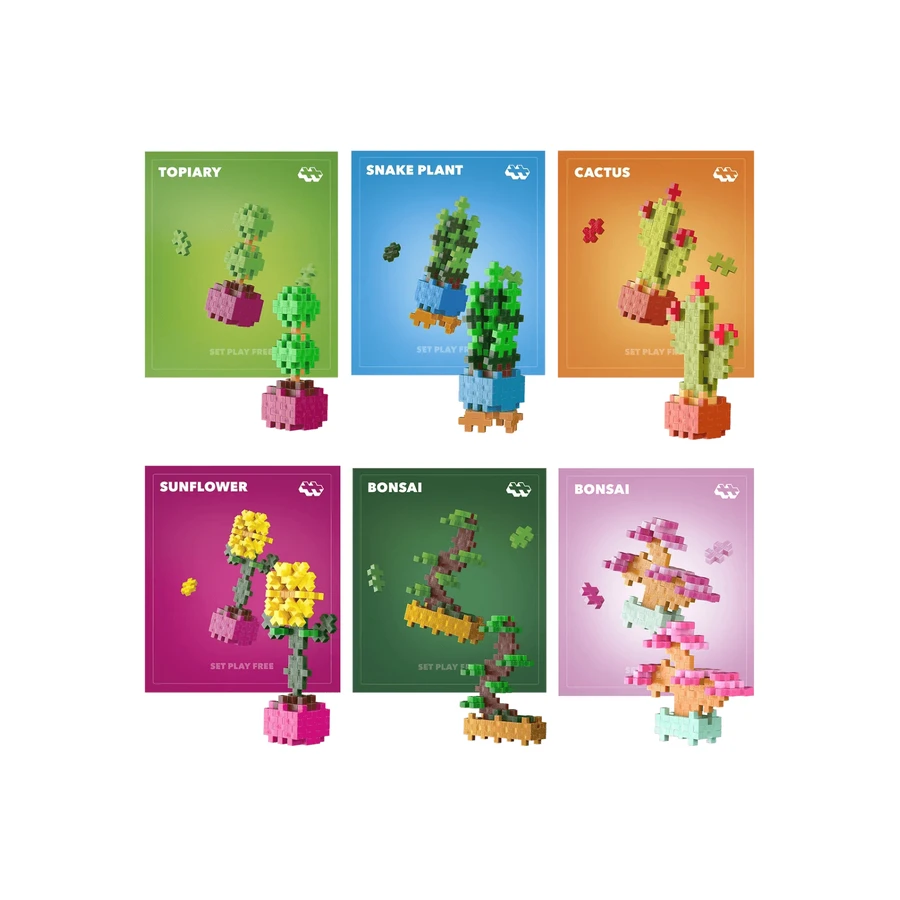Set constructie Plus-Plus, PLANTE