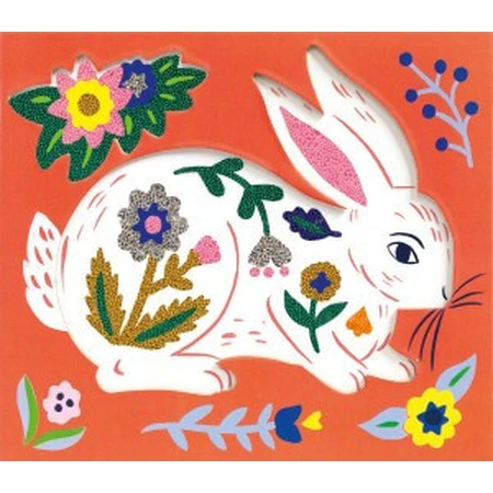 Creatieve set met kralen, dieren en bloemen