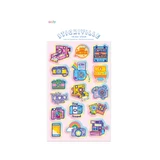 Holografische stickers Stickiville Schattige Camera's