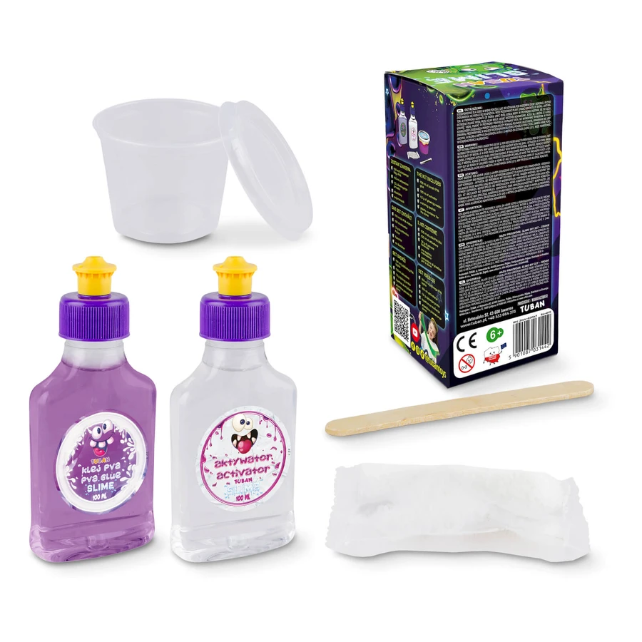 Zestaw do eksperymentów DIY SLIME - GLOW IN THE DARK: ceny i cechy