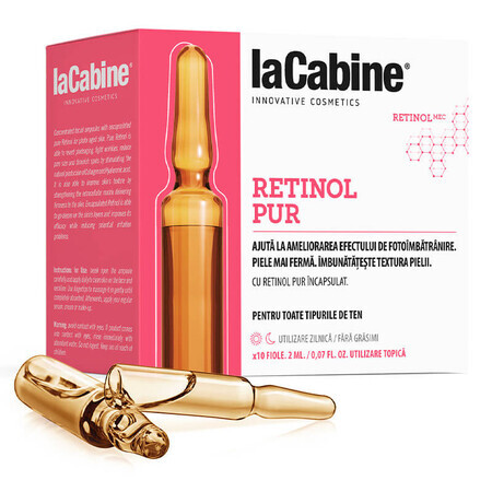 LA CABINE - PURE RETINOL skin ampoules 10 x 2 ml