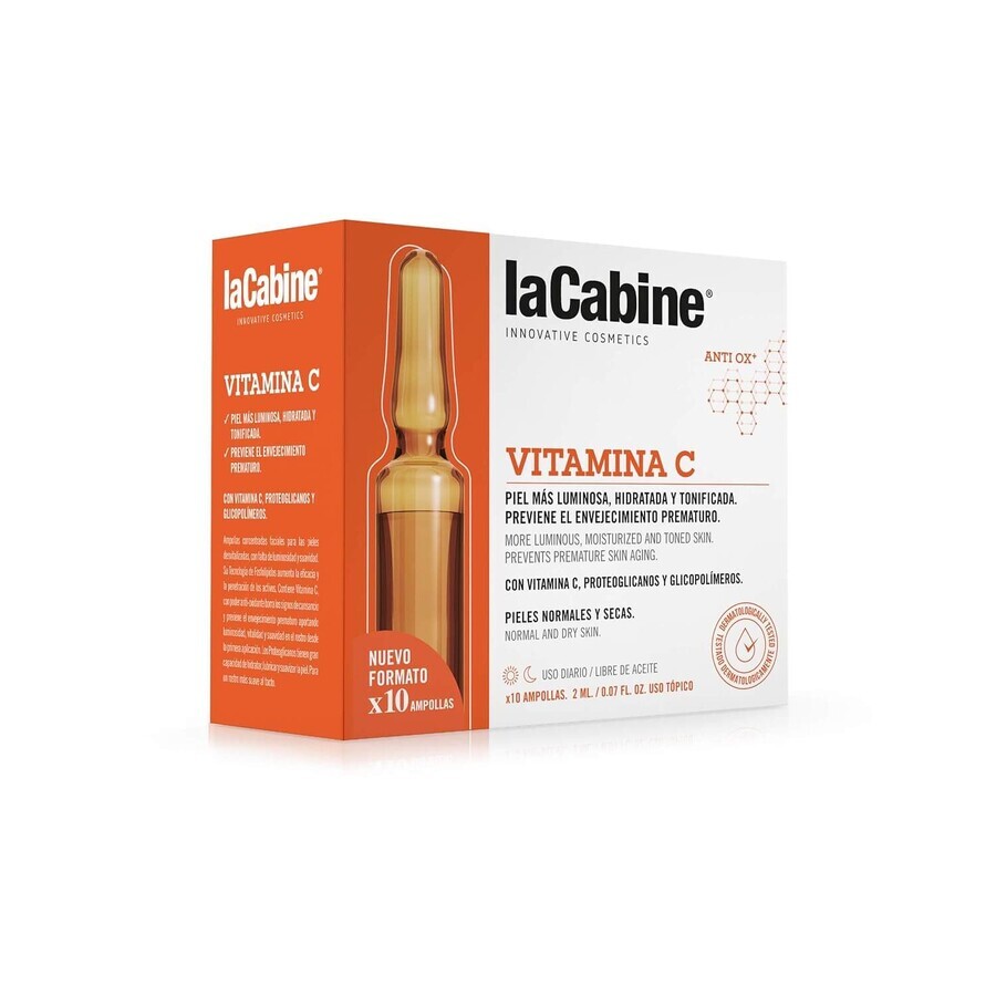 LA CABINE - VITAMINA C ampollas para el cutis10 x 2ml