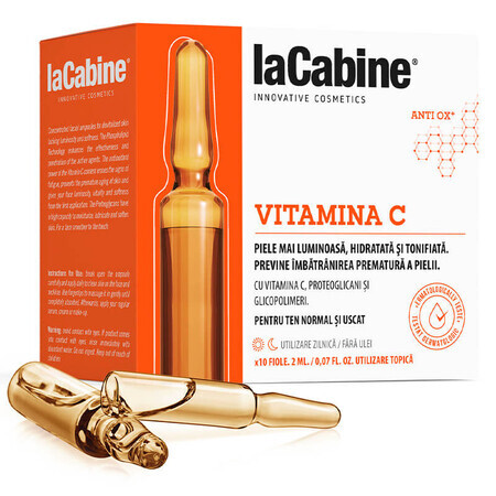 LA CABINE - VITAMINA C fiole pentru ten10 x 2ml