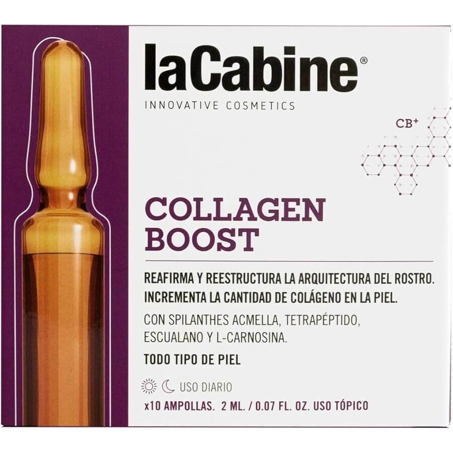 Ampolla piel Collagen Boost 10 x 2 ml, La Cabine