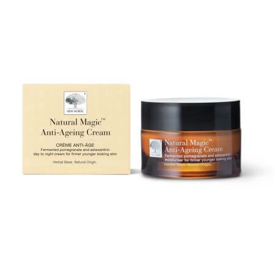 Crema hidratanta anti-aging Natural Magic, 50 ml, New Nordic
