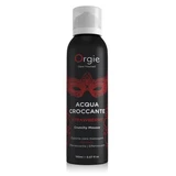 Sprudelnder Massageschaum mit Acqua Croccante mit Erdbeerduft, 150 ml, Orgie