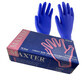 Guantes de nitrilo azules Maxter L x 100 unid./corte