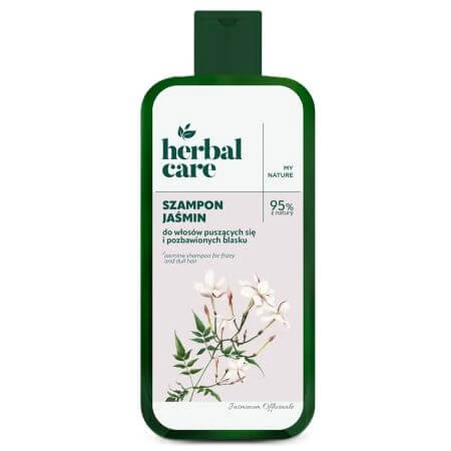 Shampoo with Jasmine extract for rebellious and dull hair Herbal Care, 330 ml, Farmona