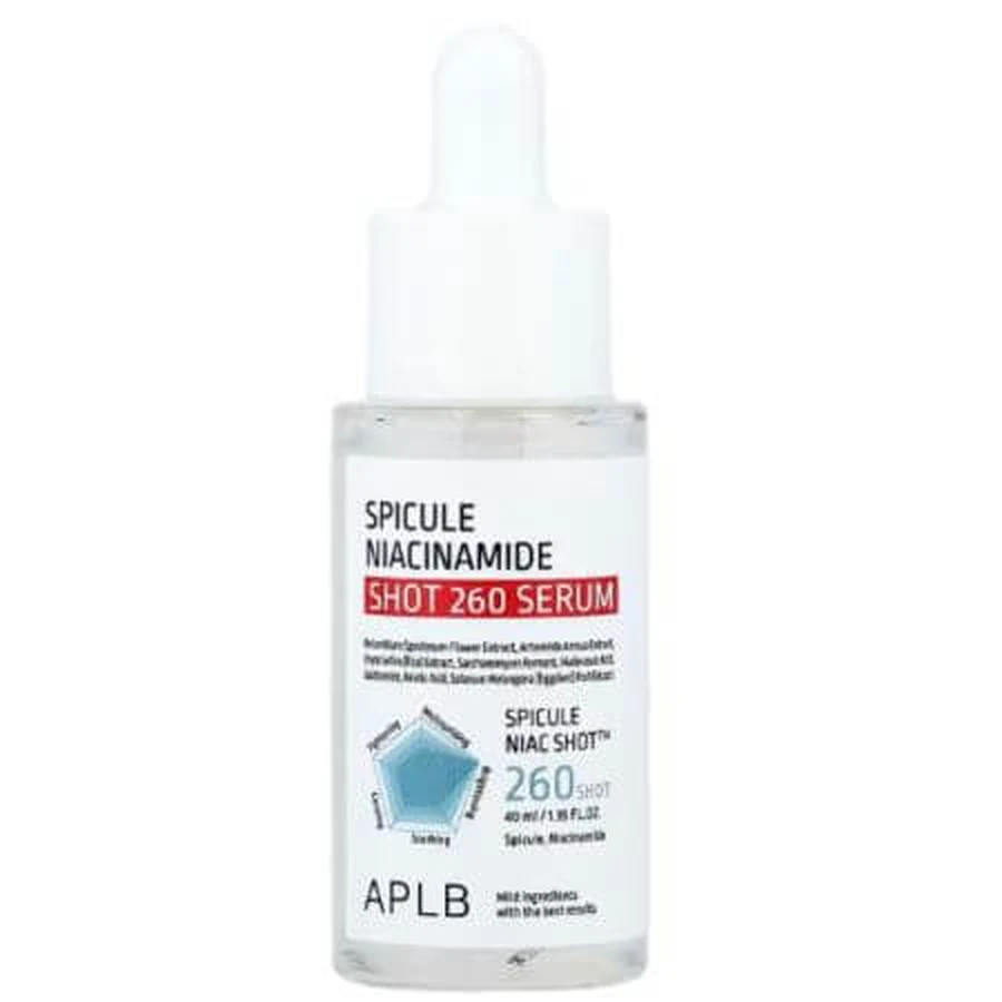 Siero concentrato Spicule Niacinamide Shot 260, 40 ml, Aplb