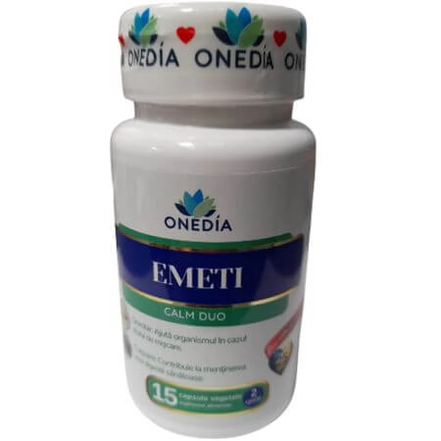 Emeti Calm Duo, 15 capsule vegetale, Onedia