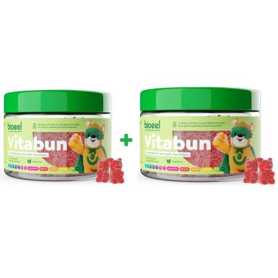 Gélules multivitaminées Vitabun, 2x60 pièces, Bioeel
