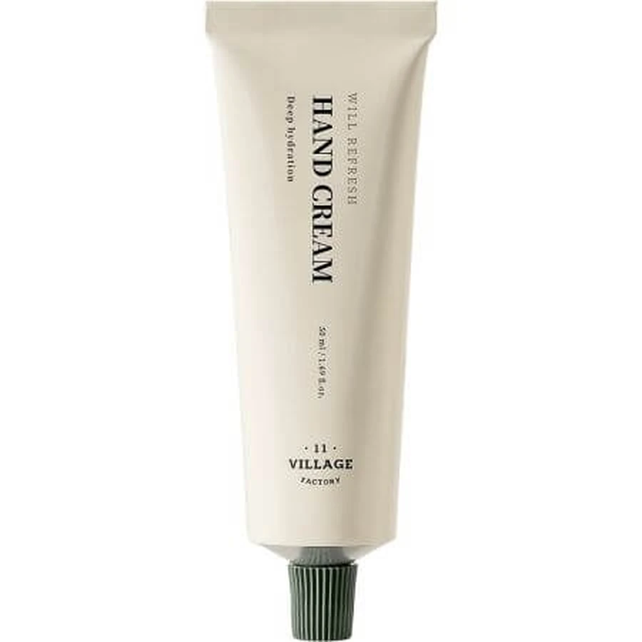 Will Refresh Moisturizing Hand Cream, 50 ml, Village 11 Factory