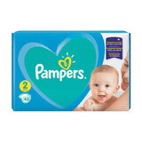 Pampers No.2 Active Baby 4-8kg Pack x 43 pcs