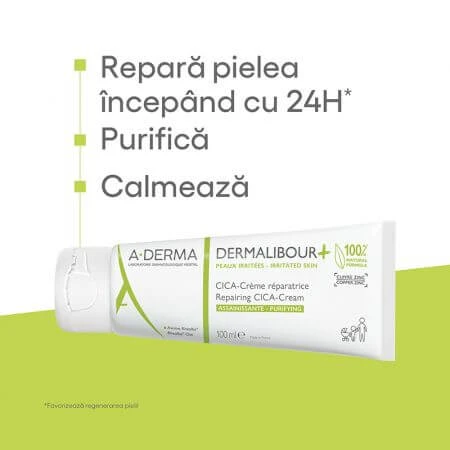 A-Derma Dermalibour Crema Anti-Irritación, 100 ml