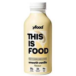 Wzmocniony witaminami i minerałami napój o smaku waniliowym This is Food, 500 ml, Yfood