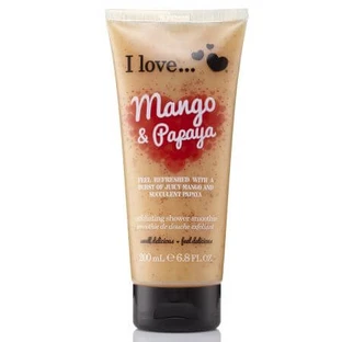 Exfoliant de corp Mango Papaya Original, 200 ml, I Love