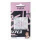 Lov.U pietre autoadesive per il viso, Parsa