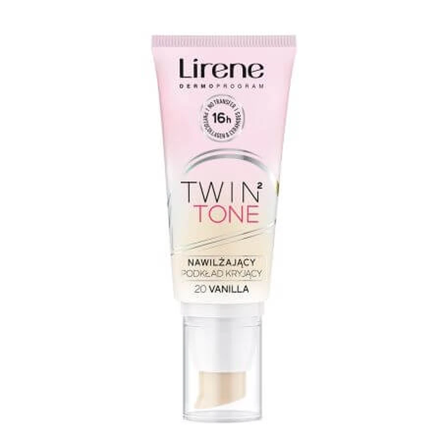 Transferresistente Foundation 20 Vanilla Twin 2 Tone, 30 ml, Lirene