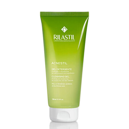 Rilastil Acnestil - Gel Detergente Purificante per Pelle Acneica, 200ml