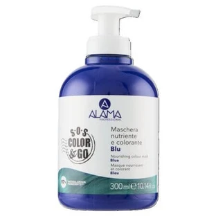 Maschera colorante per capelli Blue Color Mask, 300 ml, Alama