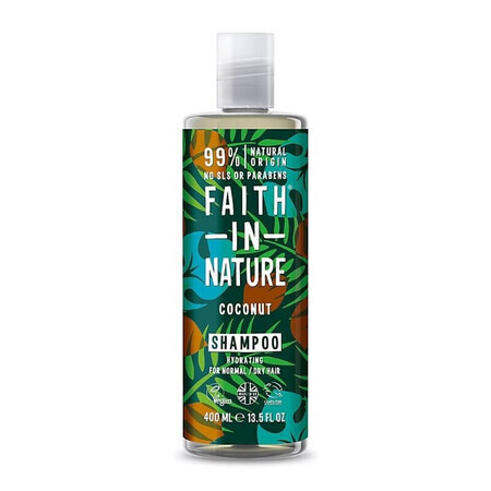 Coconut Shampoo x 400ml, Faith in Nature