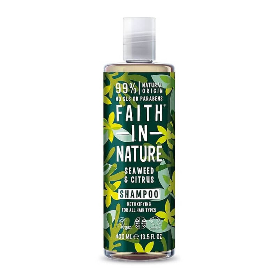 Seaweed and citrus shampoo x 400ml, Faith in Nature