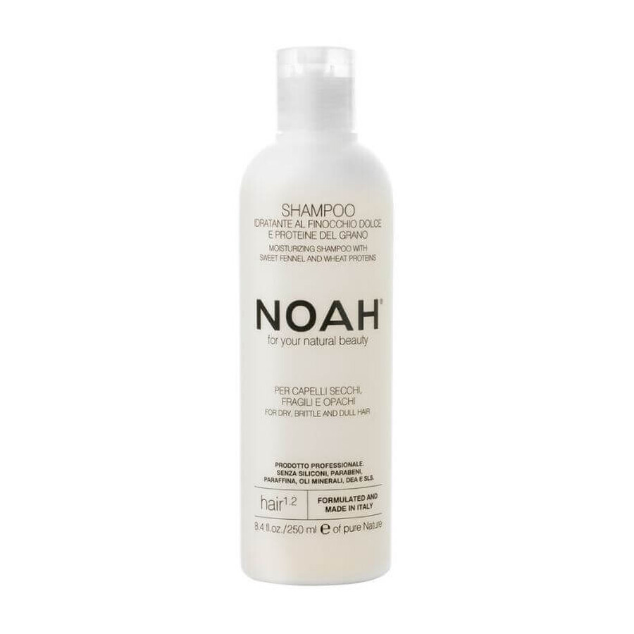 Champú de hinojo para cabellos secos y quebradizos (1.2) x 250ml, Noah