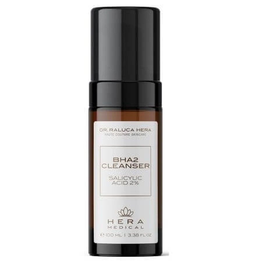 Mousse nettoyante à l'acide salicylique 2%, 100 ml, Hera Medical