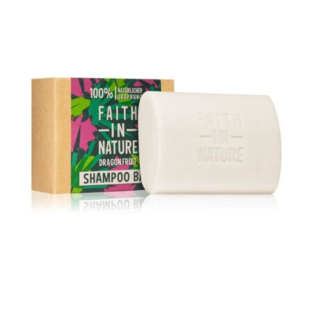 Solid shampoo with dragon fruit x 85gr, Faith in Nature