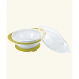 NUK Comedero con 2 Tapas Easy Learning Azul 6m+ En Varios Colores - Col