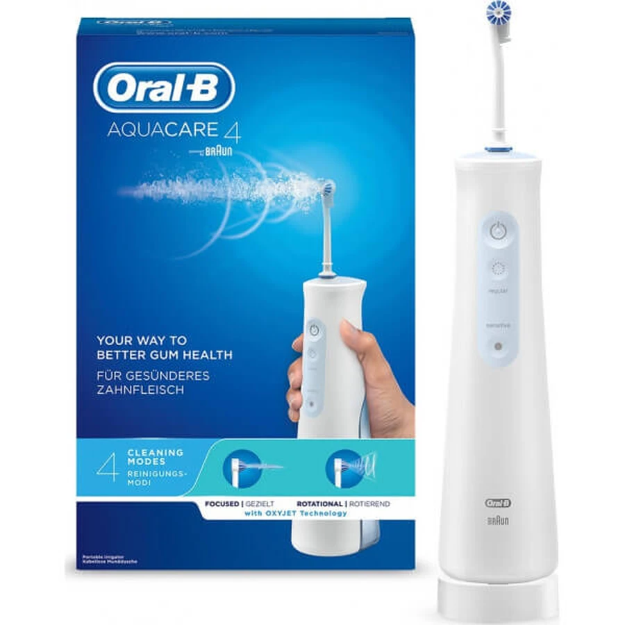 ORAL-B Spruzzatore portatile professionale Aquacare 4 Oxyjet