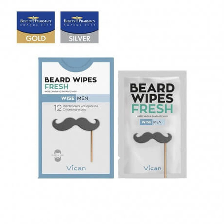Șampon pentru barbă și păr VICAN Wise Men Spicy 200ml