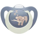 Chupete de silicona NUK First Choice Night para 18-36 meses, con estuche