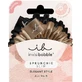 AMBITAS Invisibobble Sprunchie Slim True Rubans en poils d'or de couleur noir et bronze 2 pièces