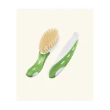Set perie și pieptene NUK în diverse culori - Verde