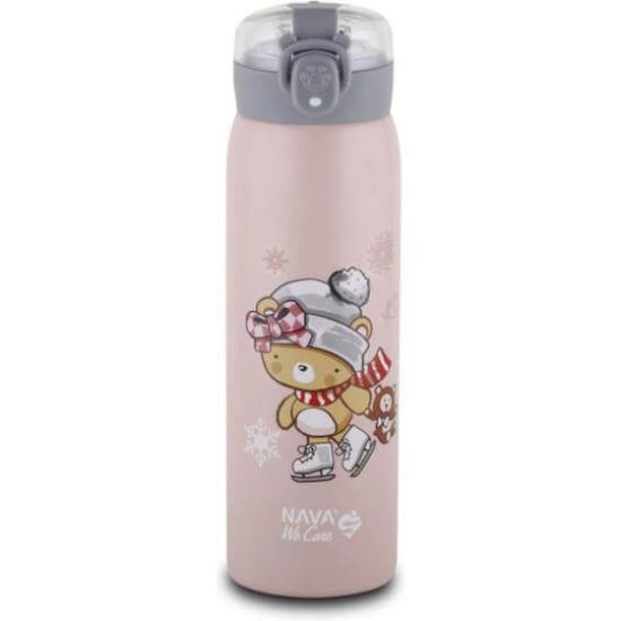 NAVA Bottiglia thermos in acciaio inox We Care in rosa 500ml (10-110-010)