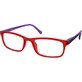EYELEAD Ochelari de citire-presbiopie cu ochelari roșii-roșu violet-roșu-roșu E215 +2.50