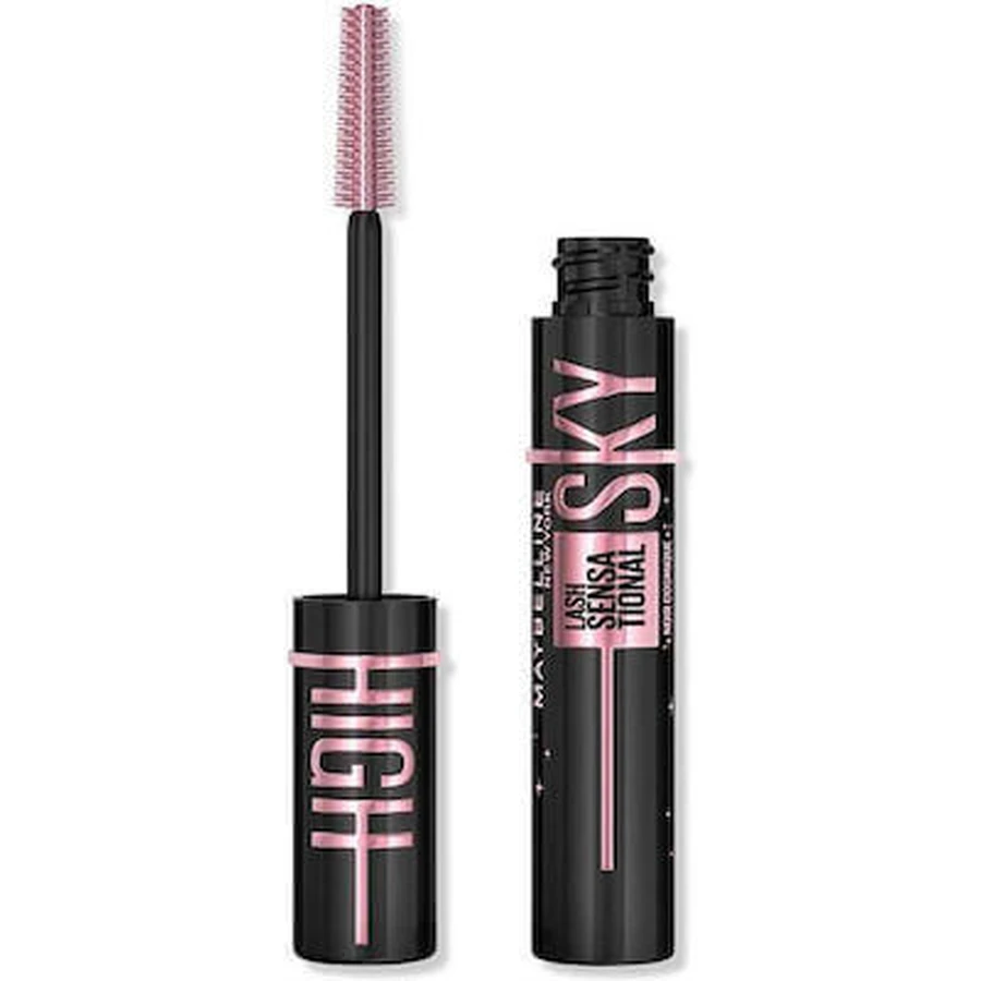 MAYBELLINE Lash Sensational Sky High Cosmic Black Mascara Voor Rijk Volume, Onovertroffen Lengte & Intense Zwarte Kleur 7.2ml