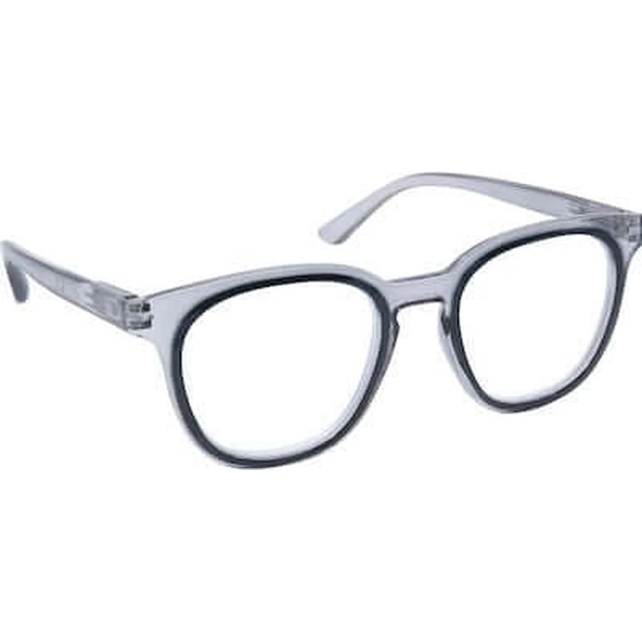 EYELEAD Reading Glasses-Presbyopia Grey-Black Granular E248 +2.25