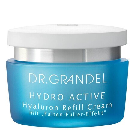 Crema antiarrugas con ácido hialurónico Hyaluron Refill Cream Hydro Active, 50 ml, Dr. Grandel