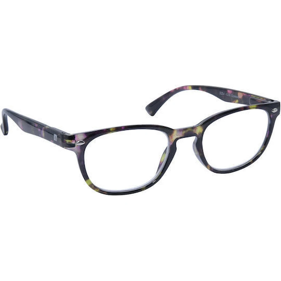 EYELEAD Reading-Presbyopia Tartar-Brown Red-Brown E254 +2.75