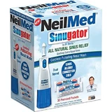NEILMED Sinugator snoerloze pulserende neusspoeling voor dagelijkse neushygiëne 1 stuk & 30 zakjes