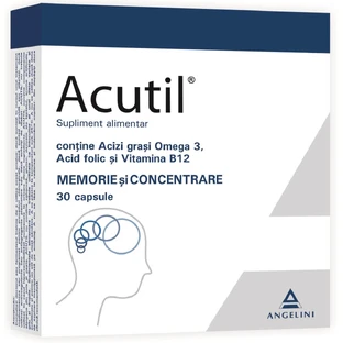 Acutil, 30 cápsulas, Angelini