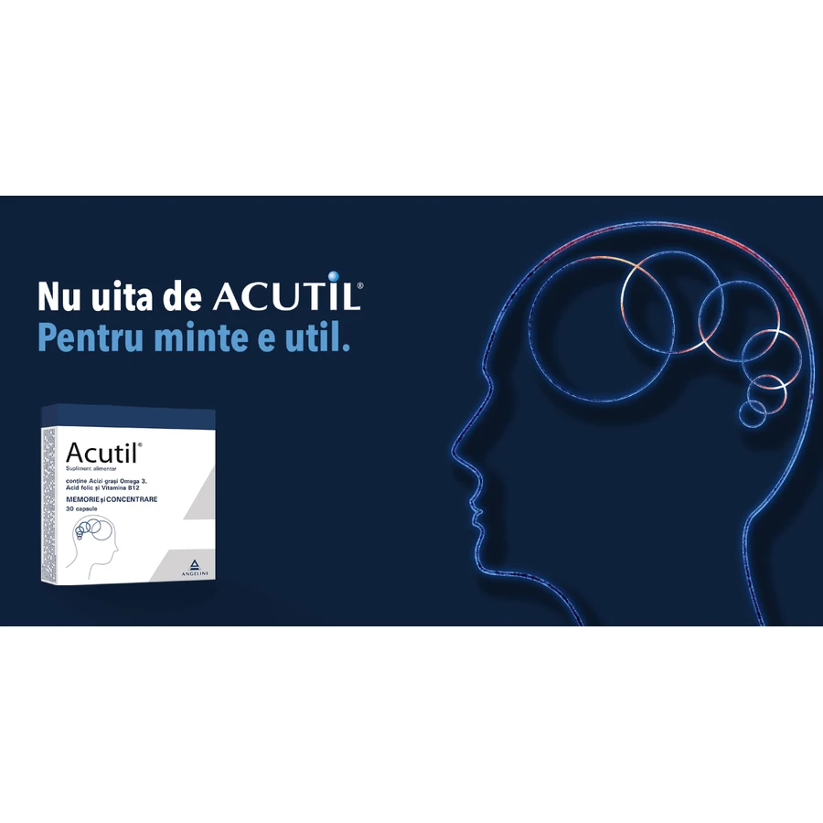 Acutil, 30 cápsulas, Angelini